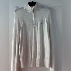 Vineyard Vines 1/4 zip, white,